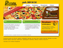 Tablet Screenshot of pizzapalvelu.net